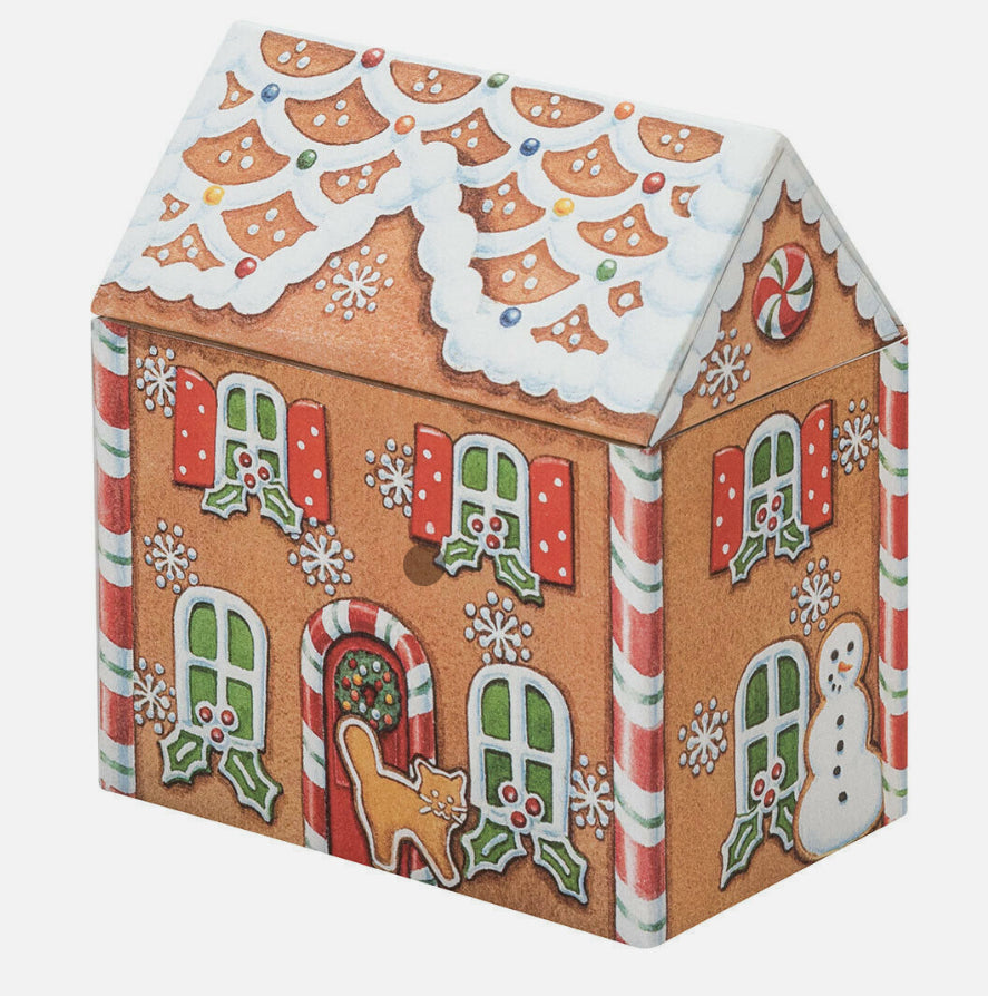 Dana Kubick Gingerbread House Tin